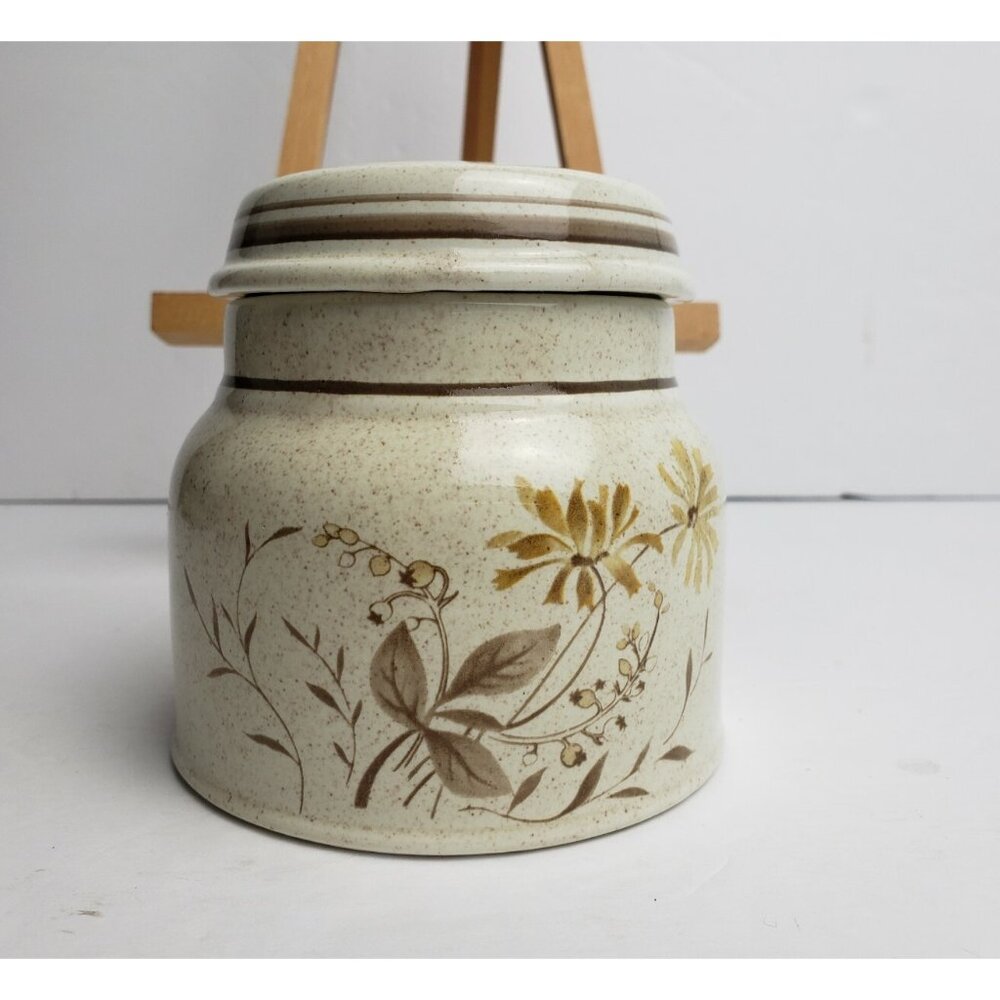 Royal Doulton Covered Sugar Bowl Lambethware Sandsprite England LS1013 VTG 1977
